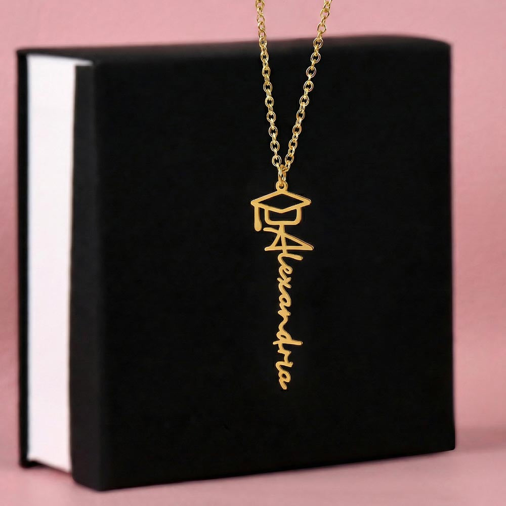 Collier Prénom pour Graduation Infirmière