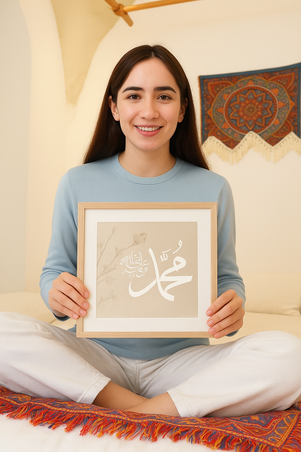 Classic Semi-Glossy Paper Wooden Framed Poster 20x25 cm / 8x10″