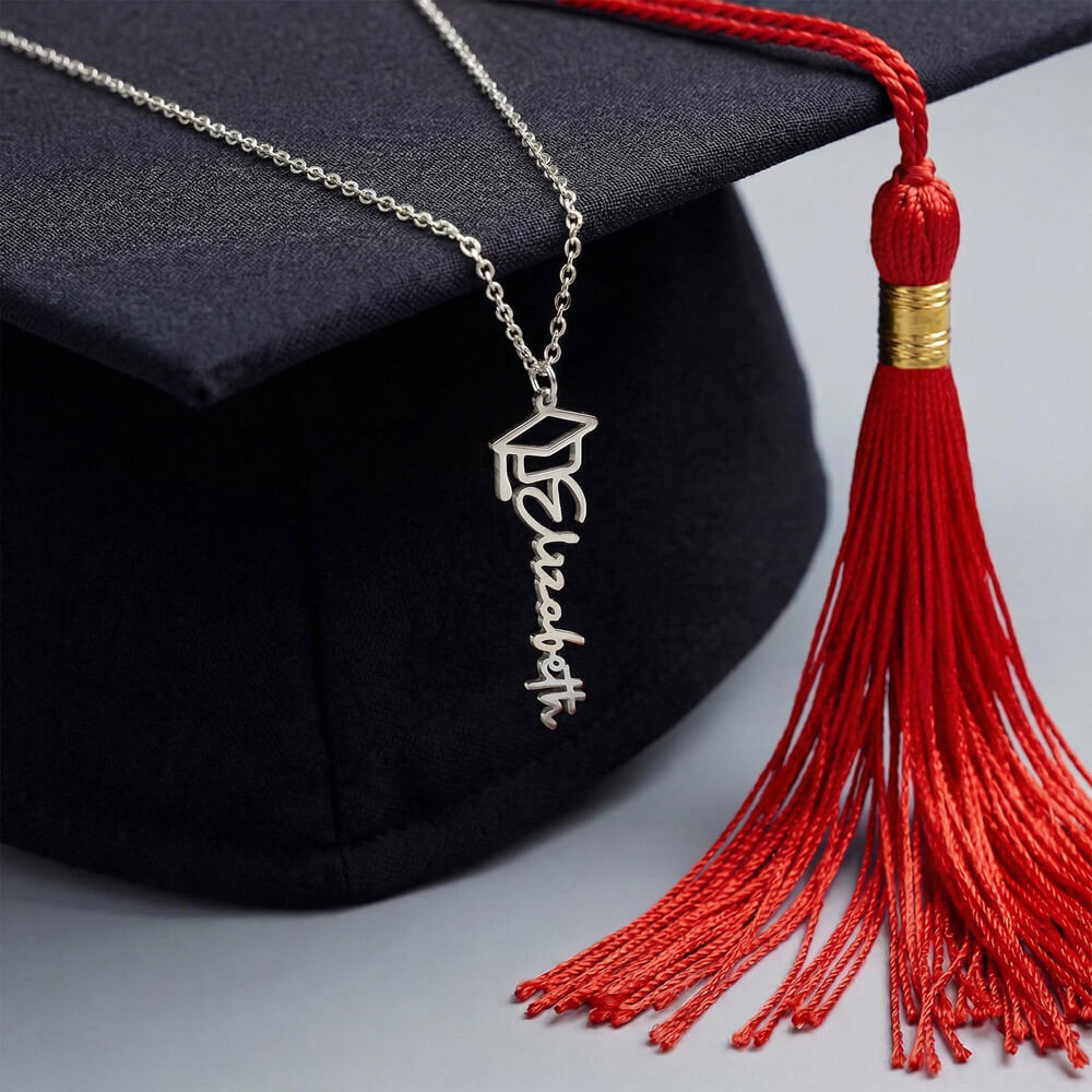 Collier Prénom pour Graduation Infirmière